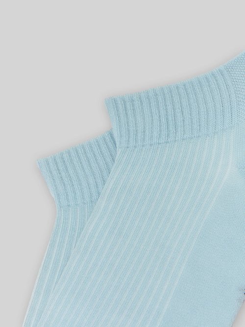 Носки спортивные женские короткие голубые, фото 7 из 7