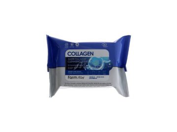 Салфетки для снятия макияжа FARMSTAY Collagen Water Full Moist Cleansing Tissue, 30 шт