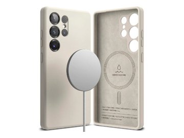 Чехол Ringke SILICONE MAGNETIC для Galaxy S25 Ultra STONE