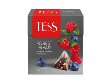 Чай ТЕСС Forest Dream с аром малины и черники 20пх1,8г с/я 36г