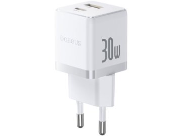 Baseus Palm Fast Charger C+U 30W (белый)