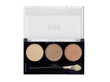 Палетка теней для век KIKI Shadow Trio Collection, тон 102, 2.4 г