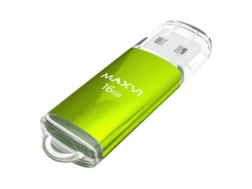 USB флеш-накопитель Maxvi MP 16GB 2.0 green
