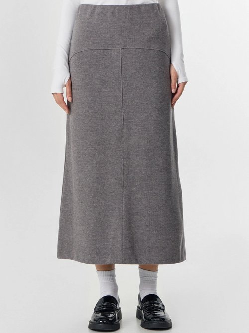 Юбка женская серая, фото 1 из 25