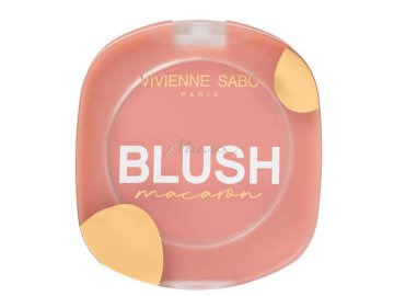 Румяна для лица VIVIENNE SABO Macaron матовые, тон 01