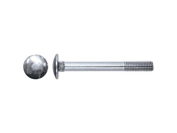 Болт мебельный  M6х 50 оцинк. кл.пр. 5,8 DIN 603 (8шт) FixHaus