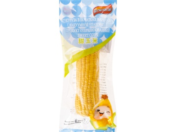 Кукуруза сладк.(в вакуум.упак)Китай 1шт Евроопт