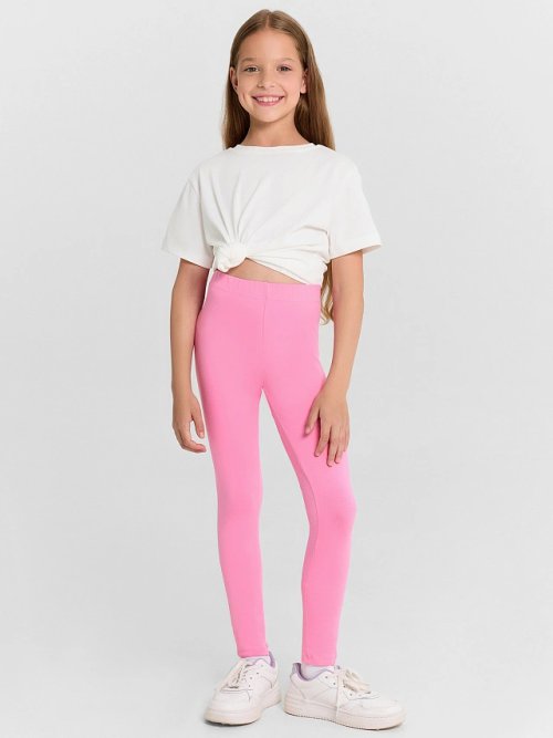 Хлопковые легинсы для девочек, фото 3 из 5