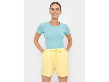 Свободные шорты мини в жёлтом цвете Марк Формель