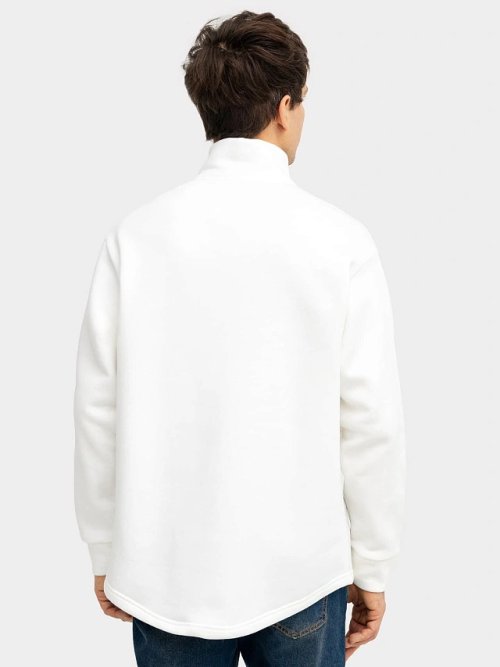 Свитшот мужской в бежево-молочном цвете, фото 5 из 5