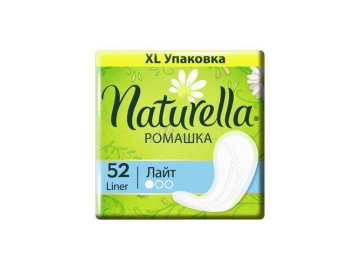 Прокладки женские NATURELLA Naturella Лайт ежедневные, 52 шт