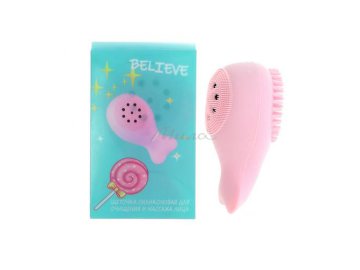 Щеточка силиконовая для очищения и массажа лица ODRI, артикул RSZX-063