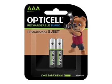 Аккумулятор Opticell Turbo ААА 970 mAh (2шт)