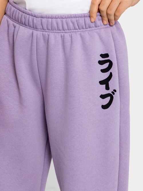 Брюки для девочек фиолетовые, фото 4 из 4