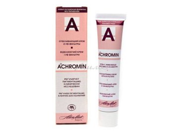 Крем для лица ACHROMIN отбеливающий с УФ фильтрами, 45 мл
