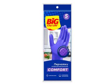 Перчатки латексные BIG CITY LIFE Суперчувствительные, размер S