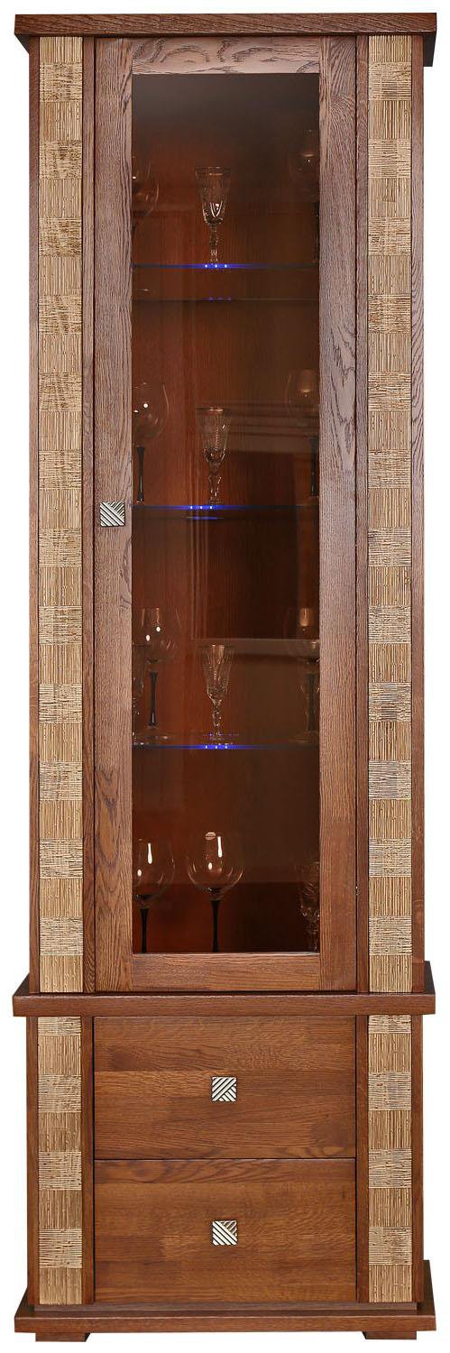 Шкаф с витриной «Тунис» П6.343.0.19 (П343.19-1Ш), фото 2 из 15