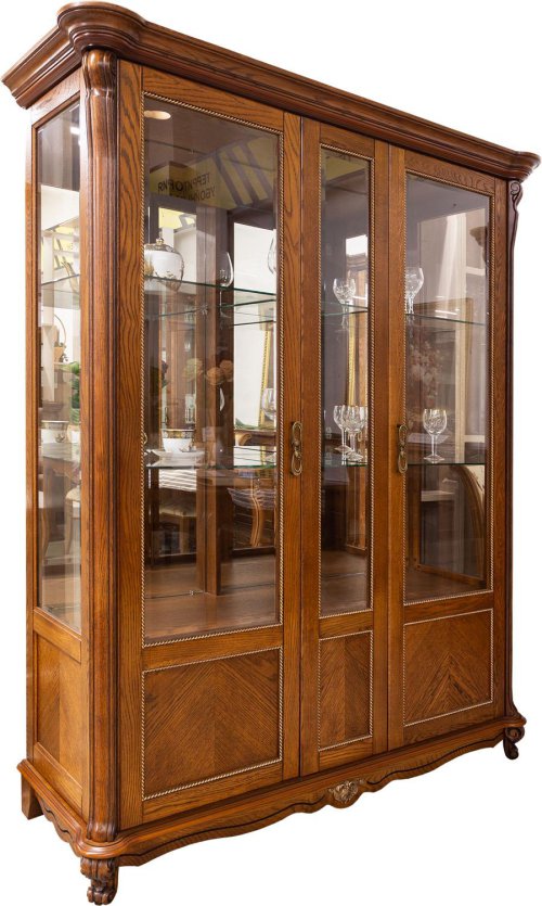 Шкаф-витрина 3д «Алези» П1.350.0.05 (П350.05), фото 2 из 4