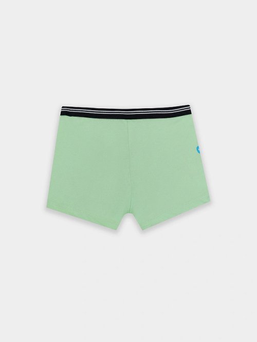 Трусы для мальчиков зеленые с принтом, фото 2 из 9