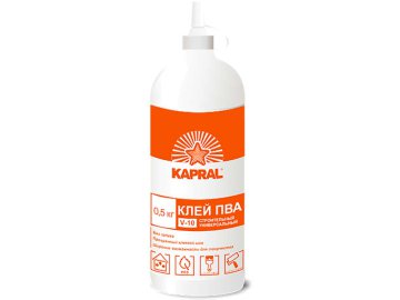 Клей ПВА KAPRAL V-10, 0,5кг