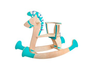 Лошадка-качалка WOODY В1 03229 (бирюзовый)