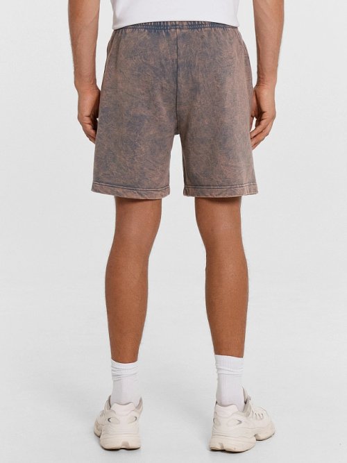 Шорты мужские серые с обработкой эйсид, фото 5 из 6