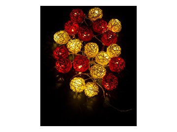 Светодиодная гирлянда ArtStyle Тростниковые шарики CL-N222WW в Светлогорске 5 элемент