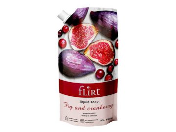 Мыло жидкое FLIRT Инжир и клюква, 500 мл Мила