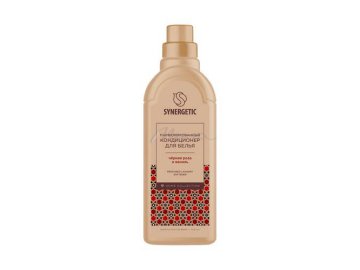 Кондиционер для белья SYNERGETIC Black rose & vanilla, 0.75 л Мила