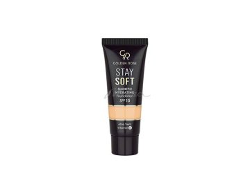 Крем тональный для лица GOLDEN ROSE Stay Soft Smooth Hydrating, тон 204