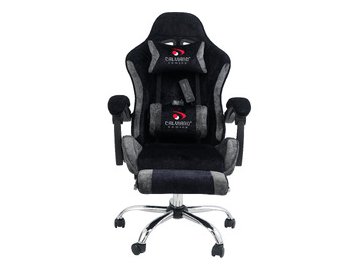 Вибромассажное кресло Calviano AVANTI ULTIMATO Black-Grey fabric