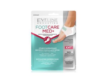 Экспресс-маска для пяток EVELINE COSMETICS Foodcare Med+ с АНА и ВНА кислотами