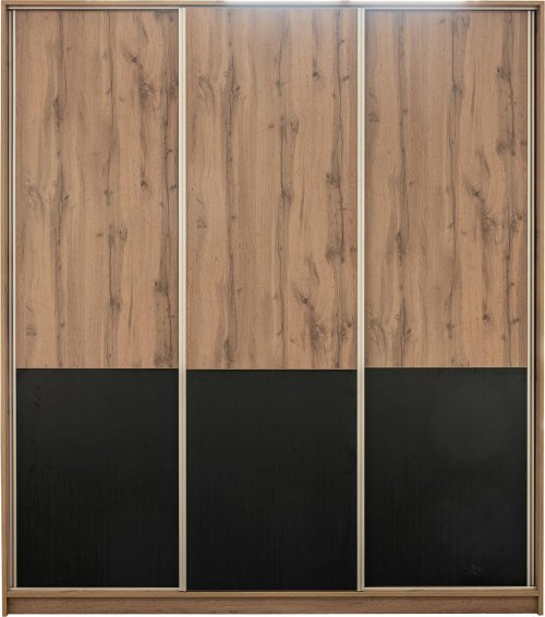 Шкаф-купе 3Д «Блэквуд Лофт» П3.0556.1.41, фото 2 из 5