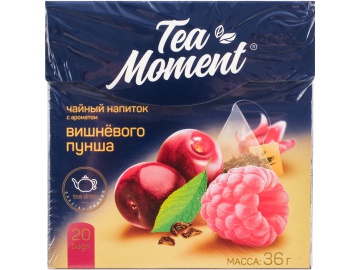 Напиток ч"TEA MOMENT"(вишне.пунш)20*1.8г