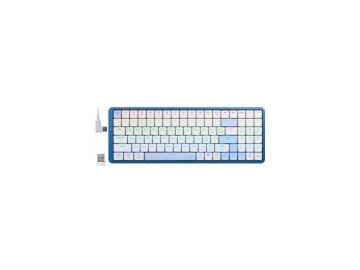 Игровая клавиатура redragon eva pro ru 72369, (бел-син) Электросила