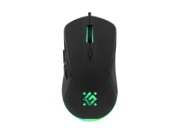 Игровая мышь defender arga gm-049 52049 (черный) + коврик Электросила