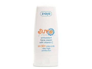 Крем для лица ZIAJA Sun антиоксидант c витамином С SPF 50+, 50мл