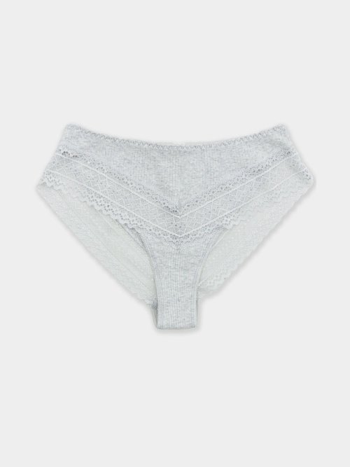 Трусы женские слипы серые, фото 8 из 16