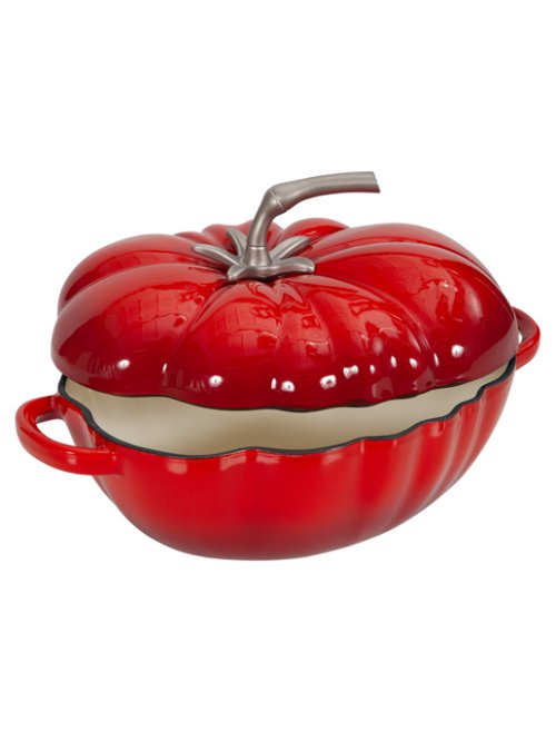 Кокот чугунный эмалированный Tomato R, 2.8 л, фото 8 из 13