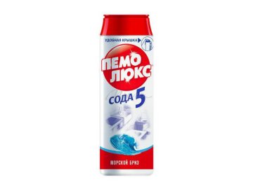 Порошок чистящий ПЕМОЛЮКС Сода 5 Морской бриз, 480 г