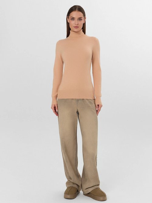 Водолазка женская бежевая, фото 3 из 6