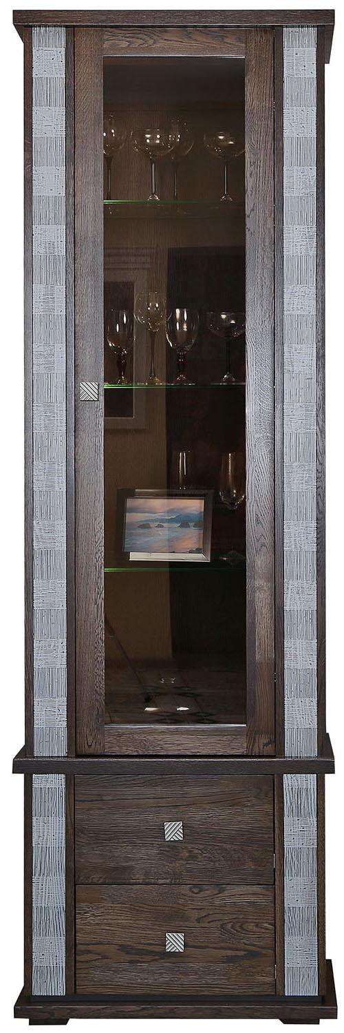 Шкаф с витриной «Тунис» П6.343.0.19 (П343.19-1Ш), фото 9 из 15