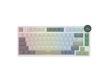 Клавиатура механическая Royal Kludge N80 Red switch RK Pearly Dawn