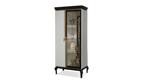 Шкаф с витриной Милана ММ-329-02, фото 1 из 2
