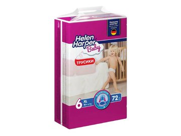 Подгузники-трусики Helen Harper Baby XL (72шт)