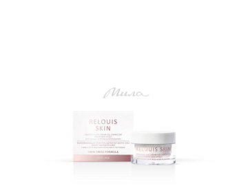 Крем-гель корректор вокруг глаз RELOUIS Skin Anti-Age с эффектом молодой кожи с омега 3 6 9 жирными кислотами и пептидами разглаживающий