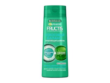 Шампунь GARNIER Fructis Кокосовый Баланс укрепляющий, 250 мл Мила
