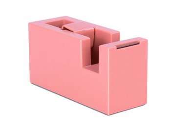 Диспенсер для скотча канцелярский Deli Nusign NS121 (розовый)