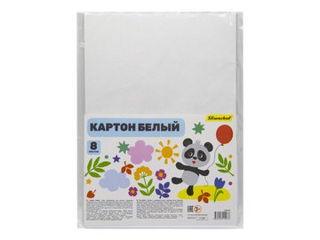 Картон белый Silwerhof Веселая панда 1624126