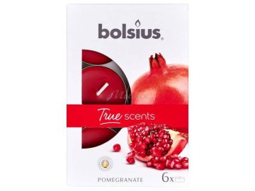 Свечи чайные ароматические Bolsius 6 шт Гранат